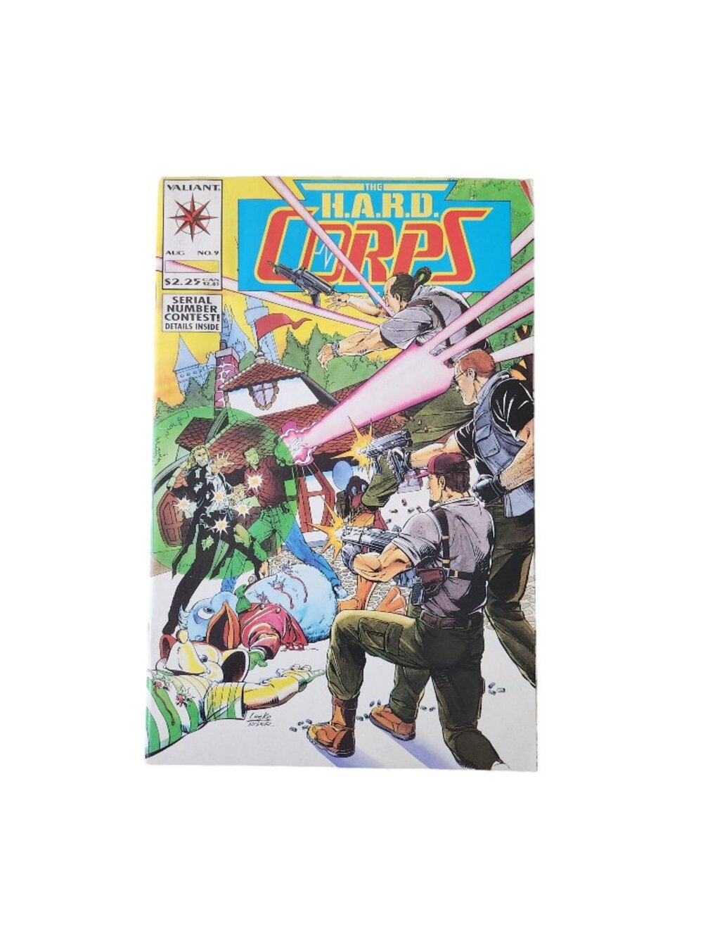 Valiant The Hard Corps #9 1993 Comic Book Collector Bagged Boarded